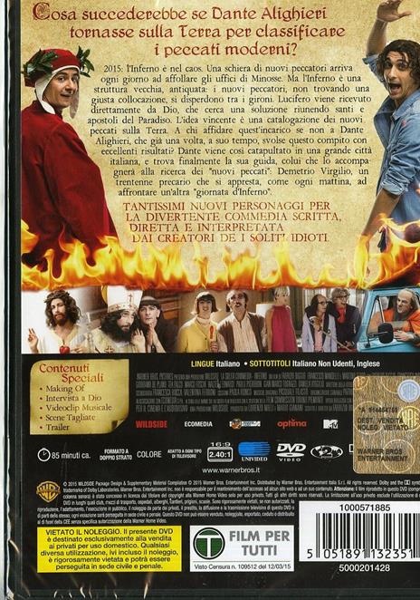 La solita commedia. Inferno di Fabrizio Biggio,Francesco Mandelli,Martino Ferro - DVD - 2