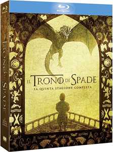 Film Il trono di spade. Stagione 5 (Serie TV ita) (4 Blu-ray) Alex Graves Daniel Minahan Alik Sakharov