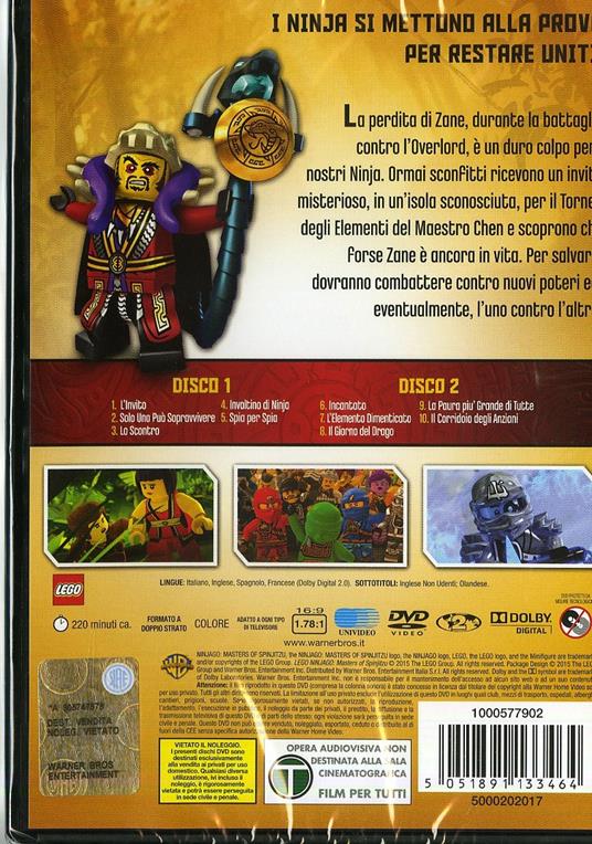 Lego Ninjago. Stagione 4 (2 DVD) - DVD - 2