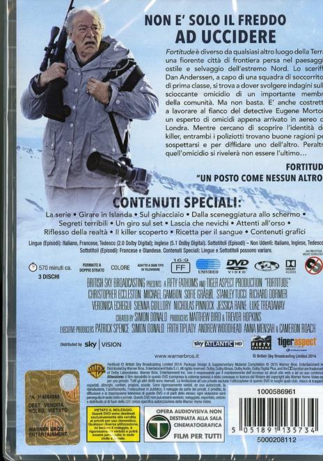 Fortitude. Stagione 1 (3 DVD) di Sam Miller,Hettie Macdonald,Nick Hurran - DVD - 2