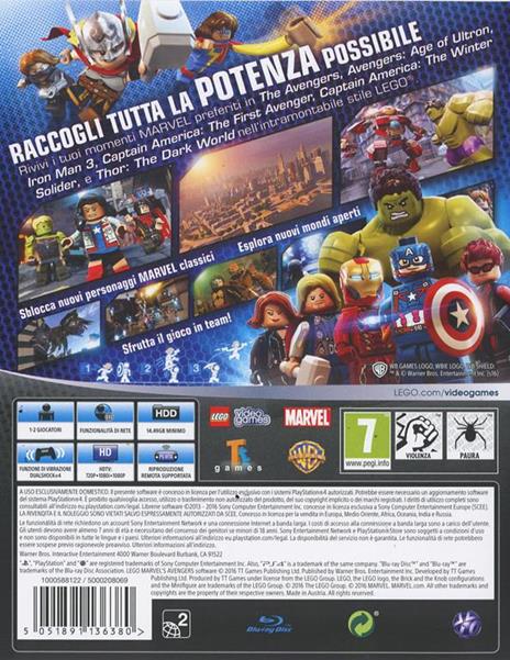 Lego Marvel Avengers - PS4 - 3
