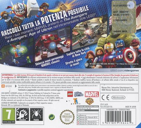 Lego Marvel Avengers - 3DS - 3