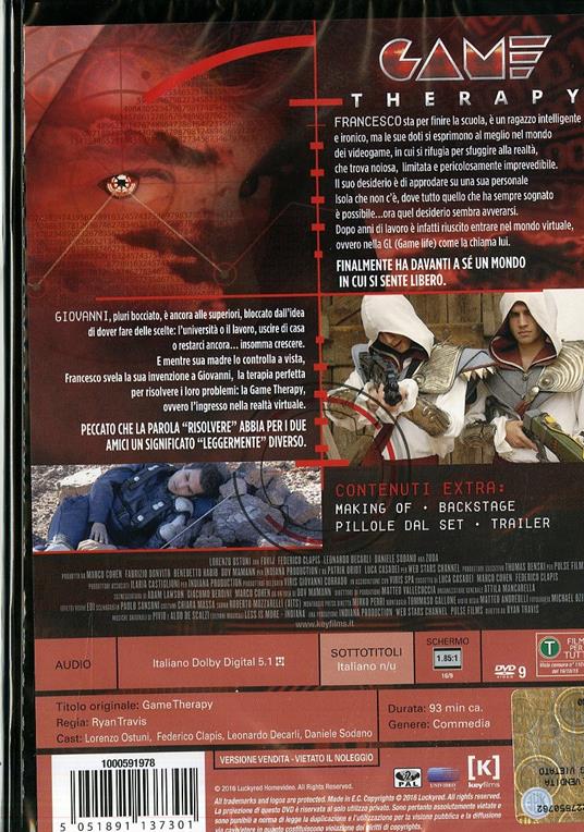 Game Therapy di Ryan Travis - DVD - 2