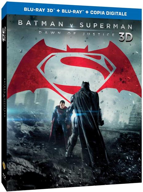 Batman v Superman. Dawn of Justice 3D (Blu-ray + Blu-ray 3D) di Zack Snyder