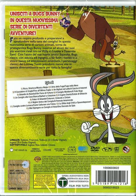Bugs! A Looney Tunes Production. Stagione 1. Vol. 1 di Scott Bern,Sean Petrilak,Erik Kuska - DVD - 2
