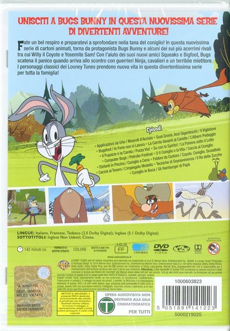 Bugs! A Looney Tunes Production. Stagione 1. Vol. 2 di Scott Bern,Sean Petrilak,Erik Kuska - DVD - 2