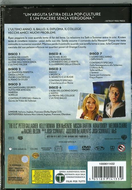 The O.C. Stagione 3 (7 DVD) di Josh Schwartz - DVD - 2