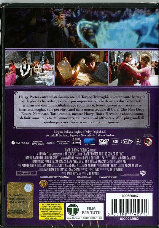 Harry Potter e il calice di fuoco (Edizione Speciale)<span>.</span> Edizione Speciale di Mike Newell - DVD - 3