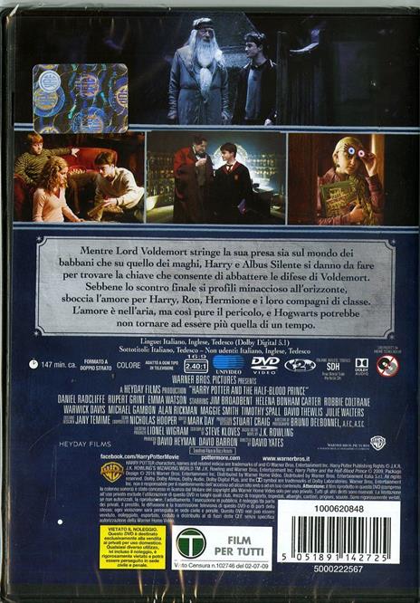 Harry Potter e il principe mezzosangue (Edizione Speciale)<span>.</span> Edizione Speciale di David Yates - DVD - 4