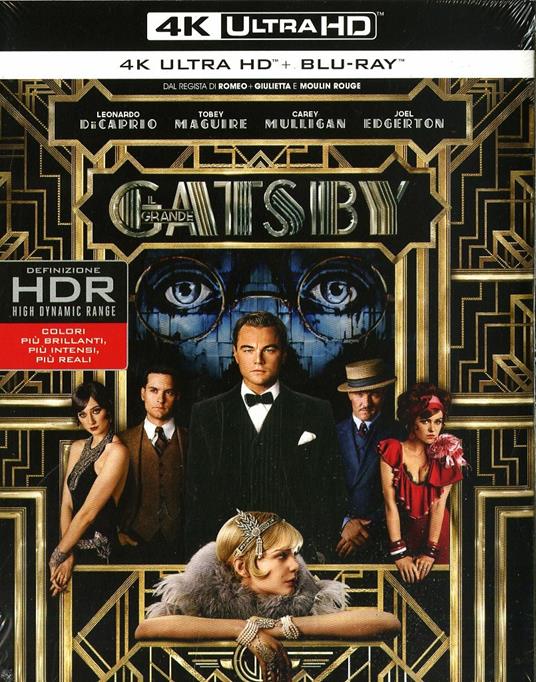 Il grande Gatsby (Blu-ray + Blu-ray 4K Ultra HD) di Baz Luhrmann - Blu-ray + Blu-ray Ultra HD 4K