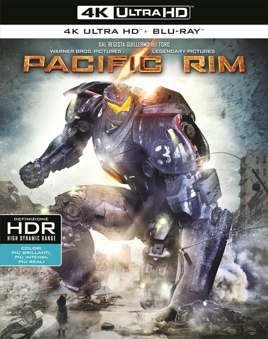 Pacific Rim (Blu-ray + Blu-ray 4K Ultra HD) di Guillermo Del Toro - Blu-ray + Blu-ray Ultra HD 4K - 2