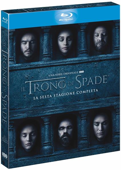 Il  trono di spade. Game of Thrones. Stagione 6. Standard pack. Serie TV ita (4 Blu-ray) di Alex Graves,Daniel Minahan,Alik Sakharov - Blu-ray