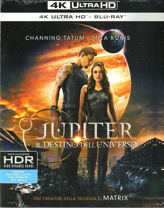 Jupiter Ascending (Blu-ray + Blu-ray 4K Ultra HD) di Andy Wachowski,Lana Wachowski - Blu-ray + Blu-ray Ultra HD 4K