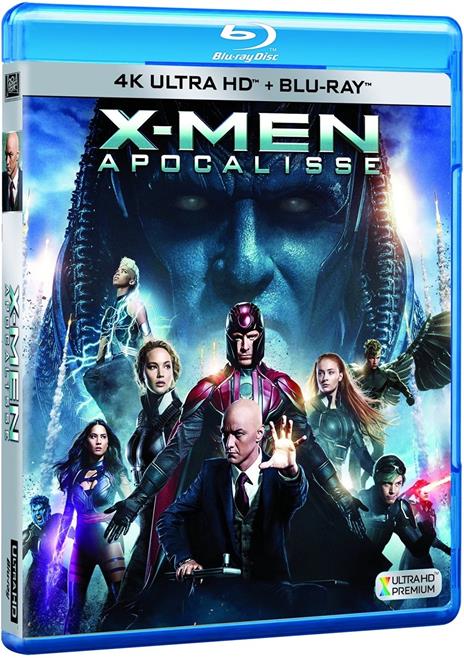 X-Men. Apocalisse (Blu-ray + Blu-ray 4K Ultra HD) di Bryan Singer
