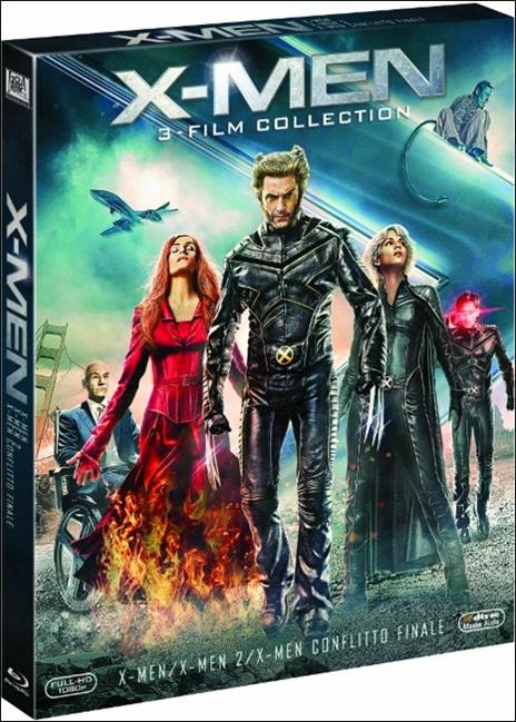 X-Men Trilogy (3 Blu-ray) di Brett Ratner,Bryan Singer