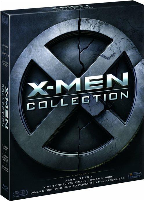 X-Men Complete Collection (6 Blu-ray) di Brett Ratner,Bryan Singer,Matthew Vaughn