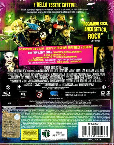 Suicide Squad. Collectors Edition (2 Blu-ray) di David Ayer - Blu-ray - 8