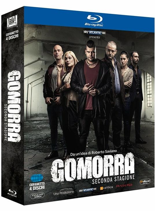 Gomorra la serie. Stagione 2. Alternative Sleeve (4 Blu-ray) di Stefano Sollima,Francesca Comencini,Claudio Cupellini - Blu-ray