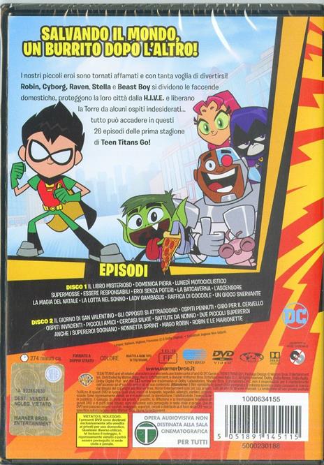 Teen Titans Go! Stagione 1. Vol. 2. Couch Crusaders (2 DVD) - DVD - 2