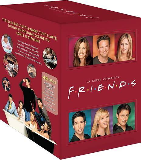 Friends. Serie completa (49 DVD) di Gary Halvorson,Kevin Bright,Michael Lembeck,James Burrows,Gail Mancuso - DVD