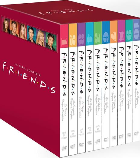 Friends. Serie completa (49 DVD) di Gary Halvorson,Kevin Bright,Michael Lembeck,James Burrows,Gail Mancuso - DVD - 2