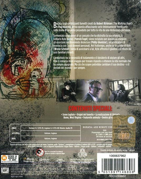 Outcast. Stagione 1. Serie TV ita (3 Blu-ray) di Loni Peristere,Howard Deutch,Tricia Brock - Blu-ray - 2