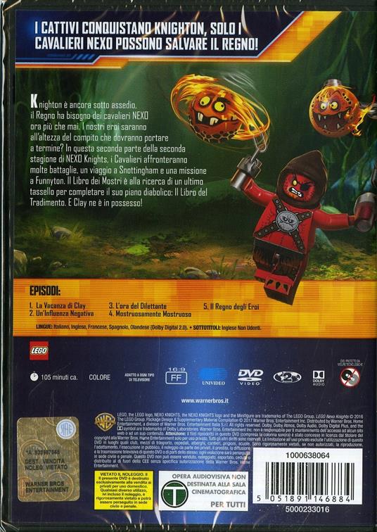 Lego. Nexo Knights. Stagione 2. Vol. 2 - DVD - 2