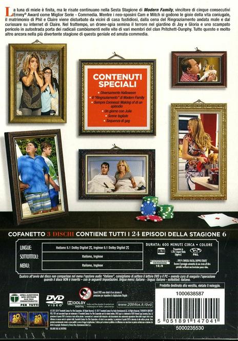 Modern Family. Stagione 6 (3 DVD) di Jason Winer,Michael Spiller,Chris Koch - DVD - 2