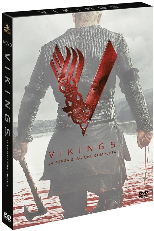 Vikings. Stagione 3. Serie TV ita (3 DVD) di Ken Girotti,Ciaran Donnelly,Johan Renck - DVD