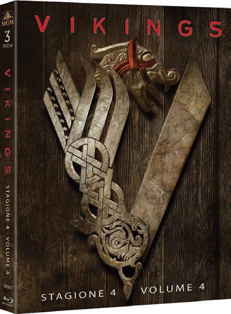 Vikings. Stagione 4. Vol. 1. Serie TV ita (3 Blu-ray) di Ken Girotti,Ciaran Donnelly,Johan Renck - Blu-ray
