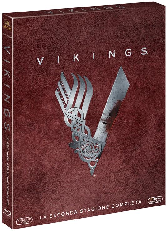 Vikings. Stagione 2. Serie TV ita (2 Blu-ray) di Ken Girotti,Ciaran Donnelly,Johan Renck - Blu-ray