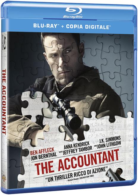 The Accountant (Blu-ray) di Gavin O'Connor - Blu-ray
