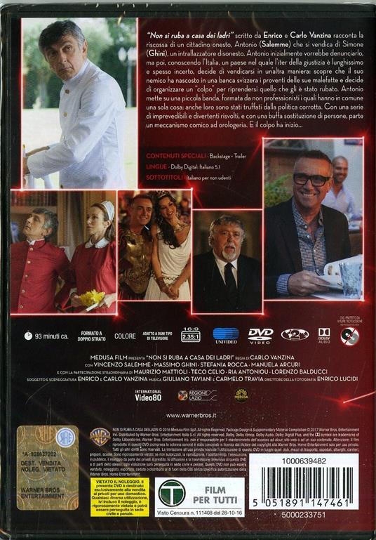 Non si ruba a casa dei ladri (DVD) di Carlo Vanzina - DVD - 2
