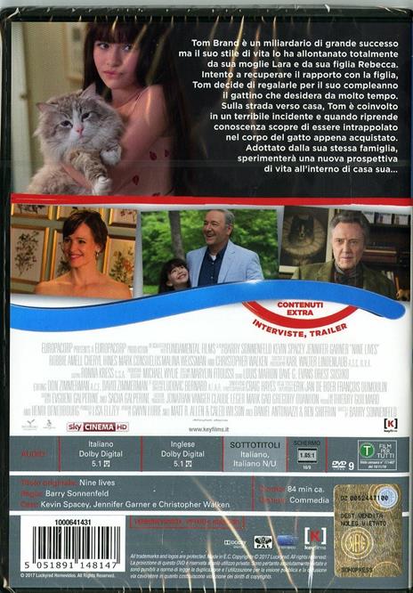 Una vita da gatto (DVD) di Barry Sonnenfeld - DVD - 2