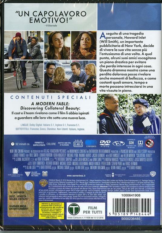 Collateral Beauty (DVD) di David Frankel - DVD - 10