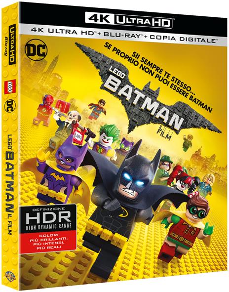 Lego Batman. Il film (Blu-ray + Blu-ray 4K Ultra HD) di Chris McKay - Blu-ray + Blu-ray Ultra HD 4K