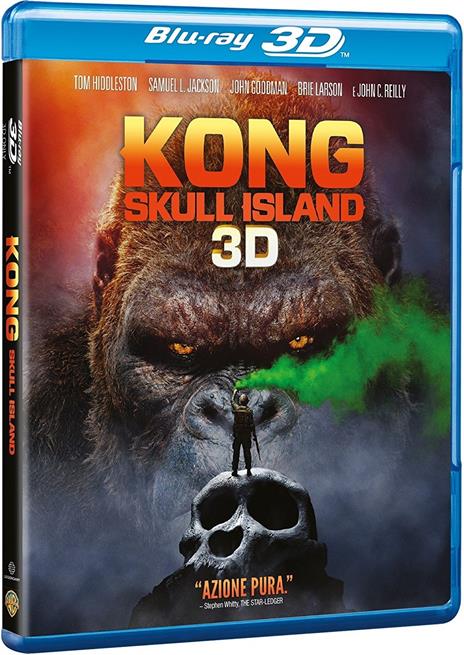 Kong. Skull Island (Blu-ray 3D) di Jordan Vogt-Roberts - Blu-ray