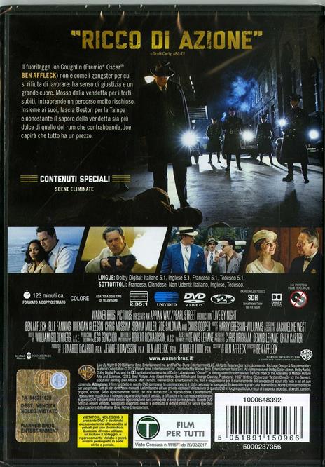 La legge della notte (DVD) di Ben Affleck - DVD - 2