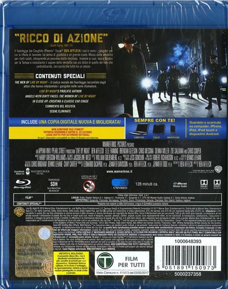 La legge della notte (Blu-ray) di Ben Affleck - Blu-ray - 2