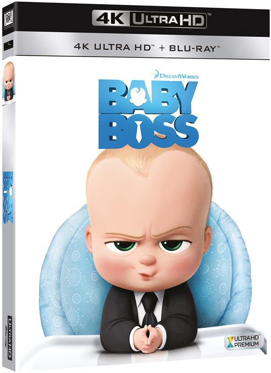 Baby Boss (Blu-ray + Blu-ray 4K Ultra HD) di Tom McGrath - Blu-ray + Blu-ray Ultra HD 4K