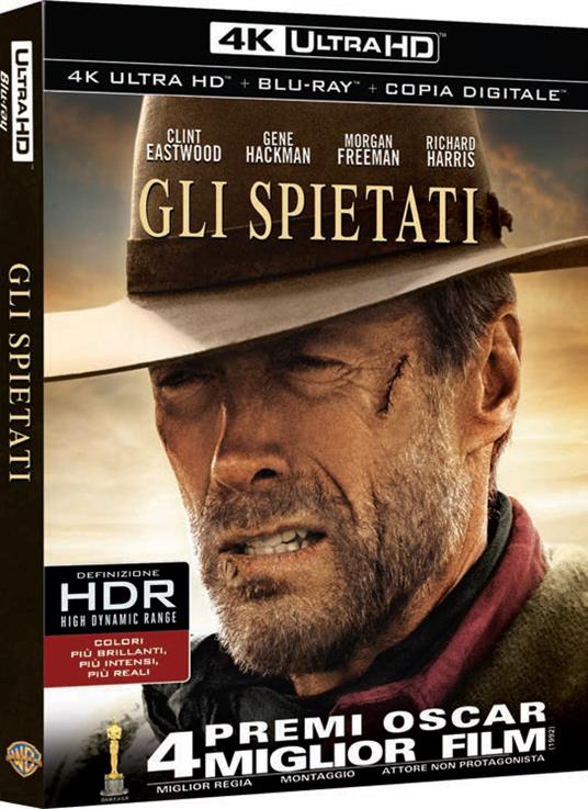 Gli spietati (Blu-ray + Blu-ray 4K Ultra HD) di Clint Eastwood