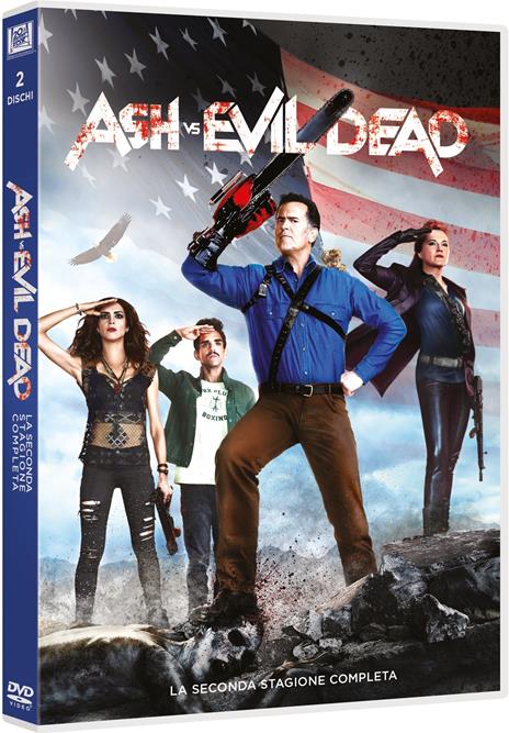 Ash vs Evil Dead. Stagione 2. Serie TV ita (DVD) di Tony Tilse,Michael J. Bassett,David Frazee,Michael Hurst,Sam Raimi - DVD