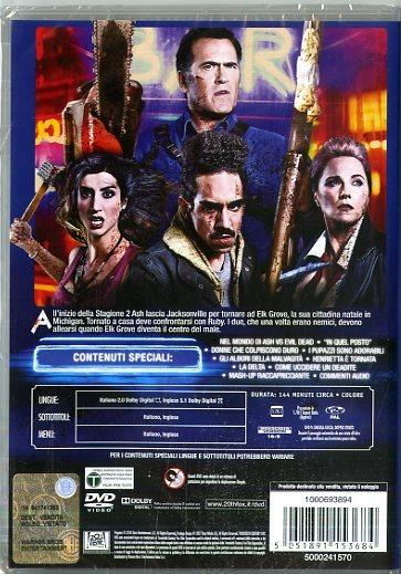 Ash vs Evil Dead. Stagione 2. Serie TV ita (DVD) di Tony Tilse,Michael J. Bassett,David Frazee,Michael Hurst,Sam Raimi - DVD - 2