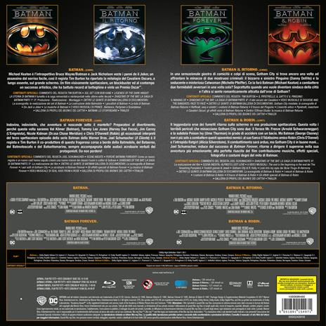 Batman Anthology 1989-1997. Vinyl Edition (4 Blu-ray) di Tim Burton,Joel Schumacher - 3