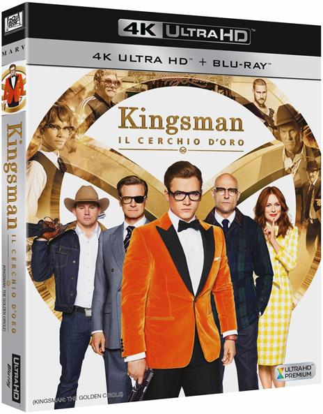 Kingsman. Il cerchio d'oro (Blu-ray + Blu-ray 4K Ultra HD) di Matthew Vaughn