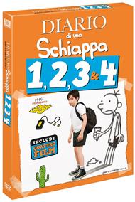 Diario di una schiappa 1-2-3-4 (4 DVD)