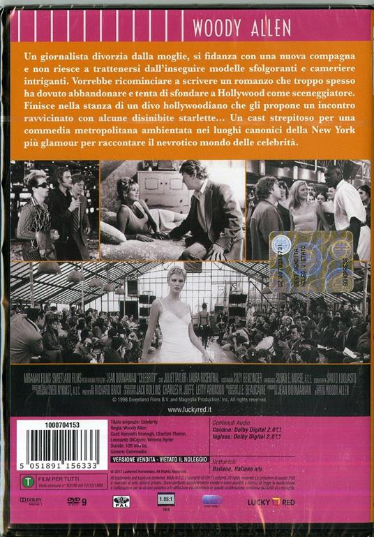Celebrity (DVD) di Woody Allen - DVD - 2