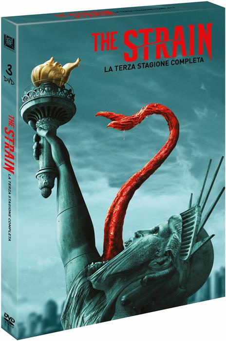 The Strain. Stagione 3. Serie TV ita (4 DVD) di Phil Abraham,Peter Weller,Guillermo del Toro - DVD