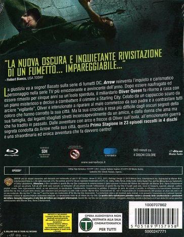 Arrow. Stagione 1. Serie TV ita (4 Blu-ray) di John Behring,Guy Norman Bee,David Barrett - Blu-ray - 2