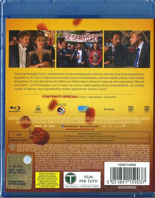 Poveri ma ricchissimi (Blu-ray) di Fausto Brizzi - Blu-ray - 2